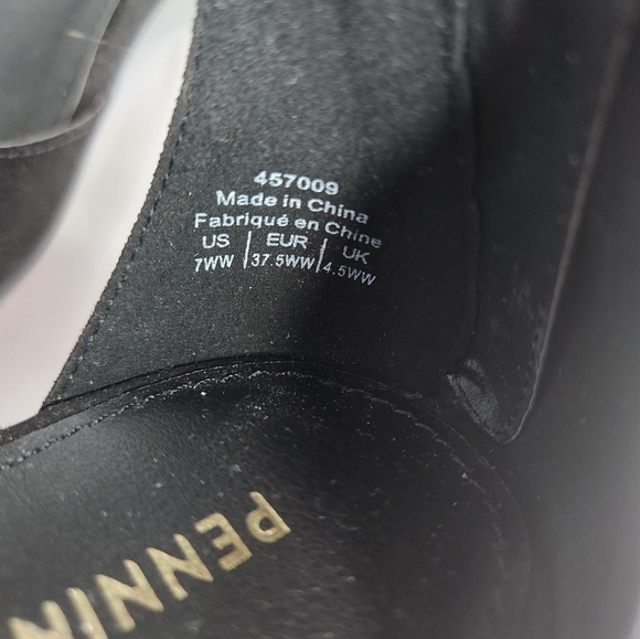 Penningtons Extra Wide Width Lace up Dressy Flats size 7WW NWT - Picture 5 of 9